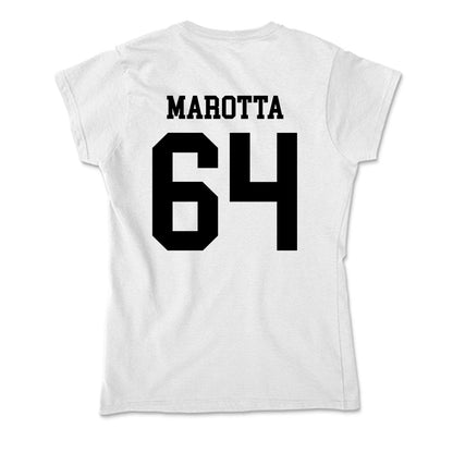 App State - NCAA Football : Michael Marotta - Soft Style Women’s T-Shirt-1