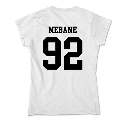 App State - NCAA Football : AJ Mebane - Soft Style Women’s T-Shirt-1