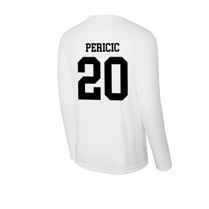 App State - NCAA Women's Basketball : Elena Pericic - Activewear Long Sleeve T-Shirt-1