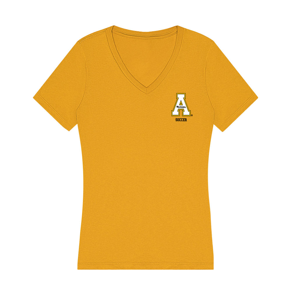 App State - NCAA Women's Soccer : Reagan Sturgill - Women's V-Neck T-Shirt-0