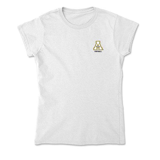 App State - NCAA Football : Manny Lewis - Soft Style Women’s T-Shirt-0