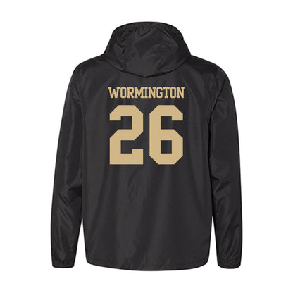 Tulsa - NCAA Men's Soccer : Trajan Wormington - Windbreaker-1