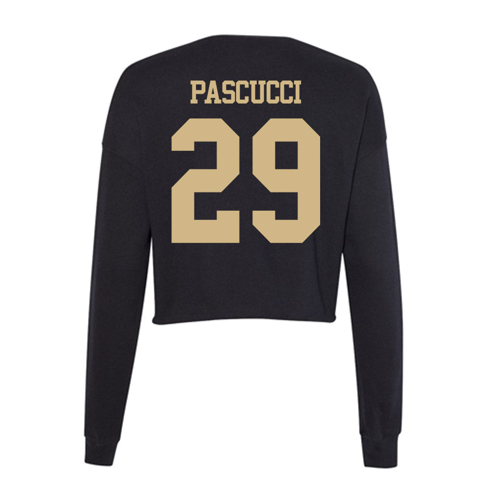 Tulsa - NCAA Softball : Tallulah Pascucci - Women's Cropped Crew Fleece-1