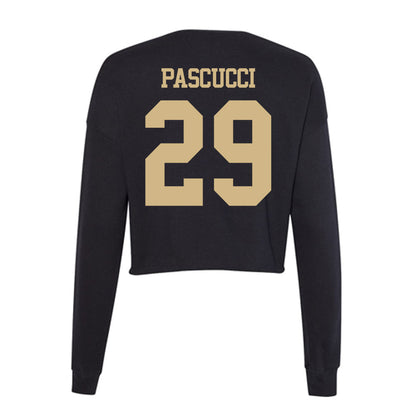 Tulsa - NCAA Softball : Tallulah Pascucci - Women's Cropped Crew Fleece-1