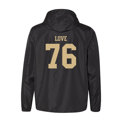 Tulsa - NCAA Football : Josh Love - Windbreaker-1