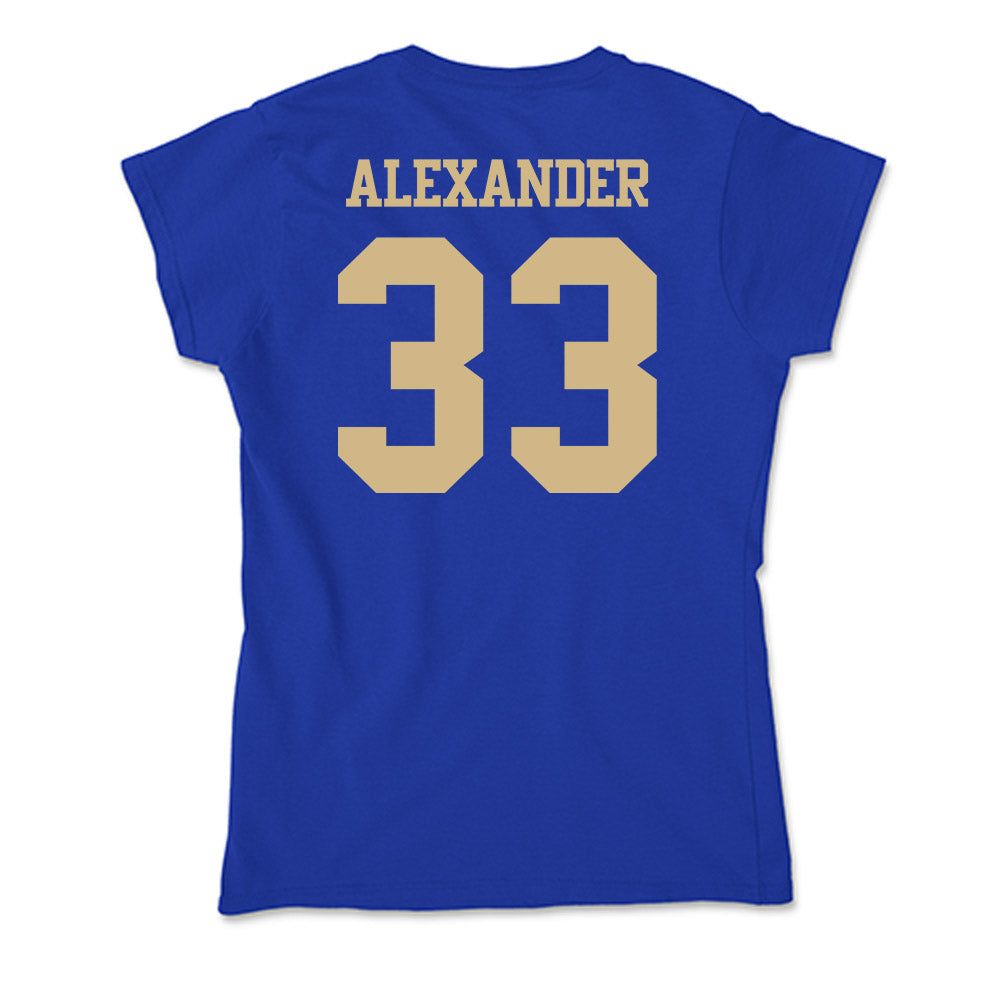 Tulsa - NCAA Football : William Alexander - Soft Style Women’s T-Shirt-1