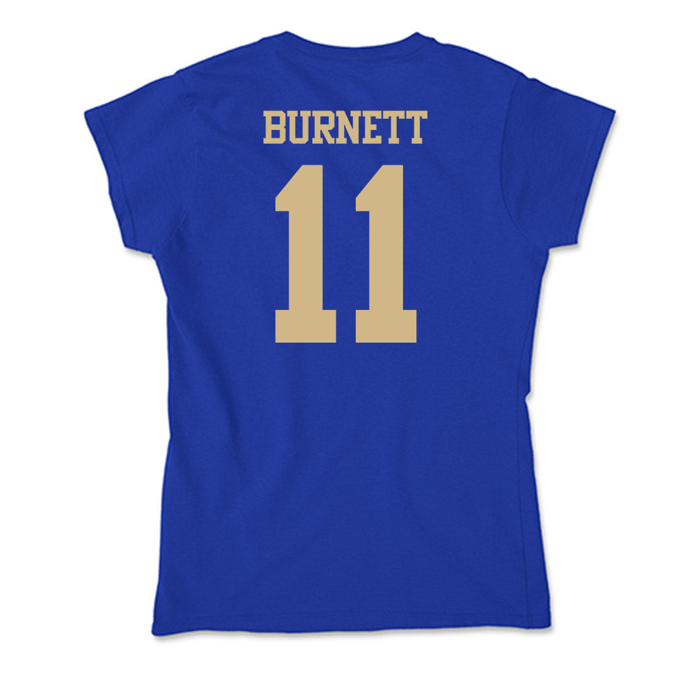 Tulsa - NCAA Football : Jdan Burnett - Soft Style Women’s T-Shirt-1