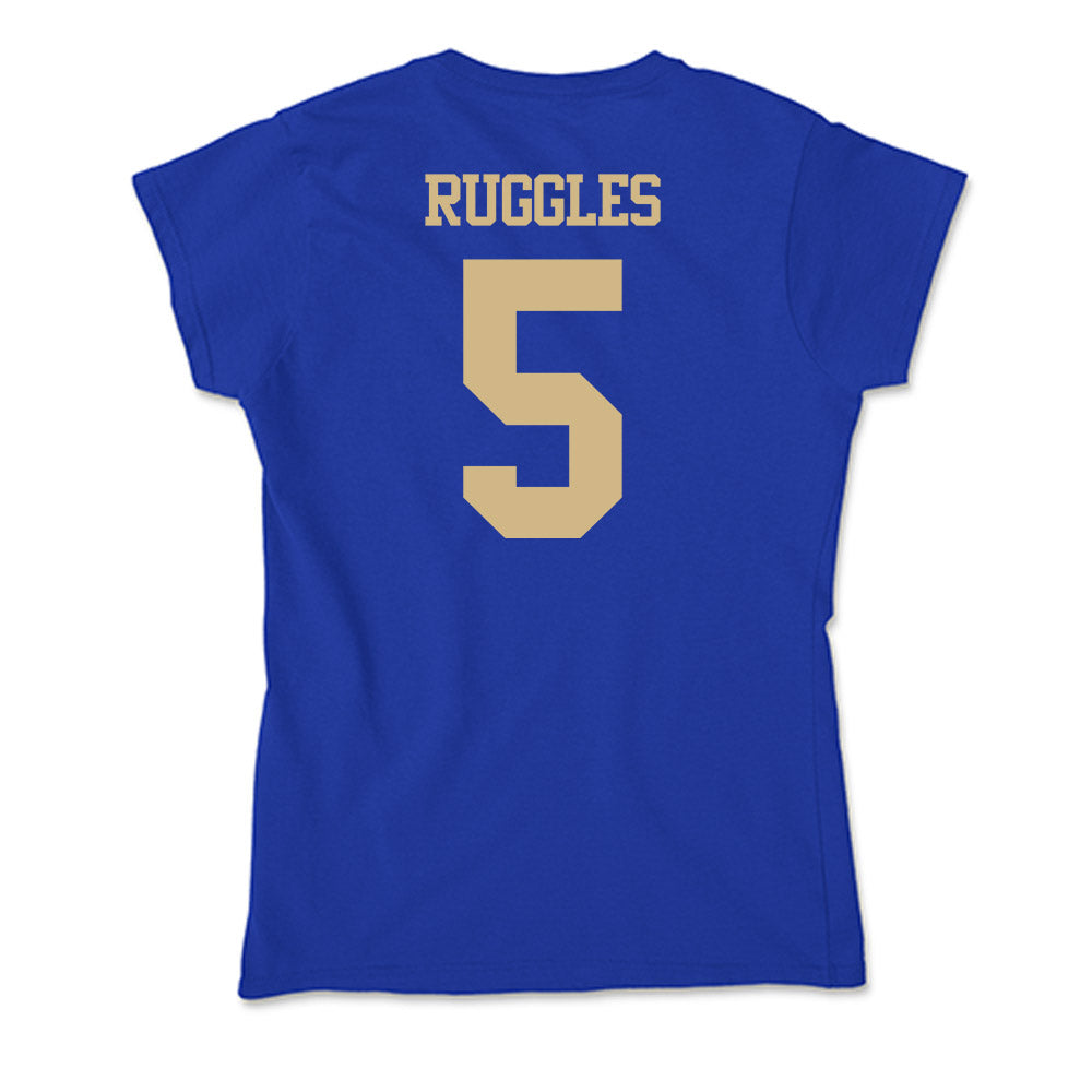 Tulsa - NCAA Women's Soccer : Gracen Ruggles - Soft Style Women’s T-Shirt-1