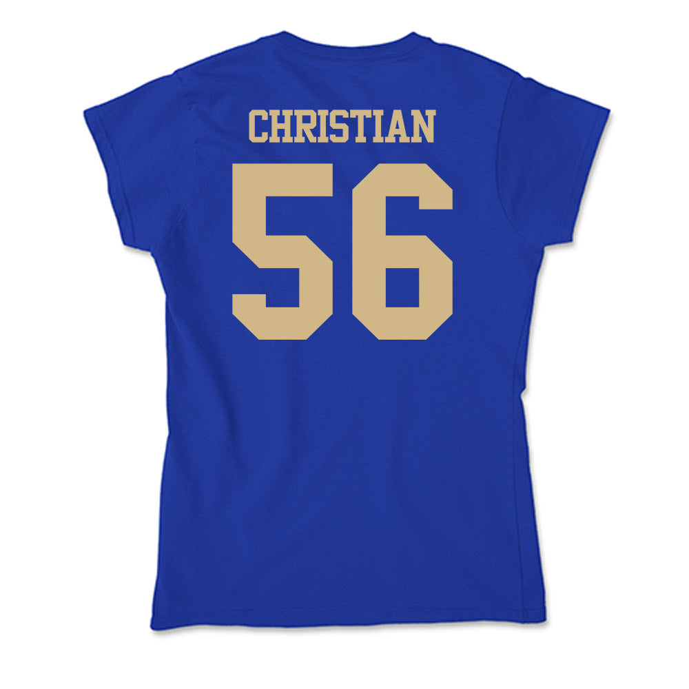 Tulsa - NCAA Football : Colten Christian - Soft Style Women’s T-Shirt-1