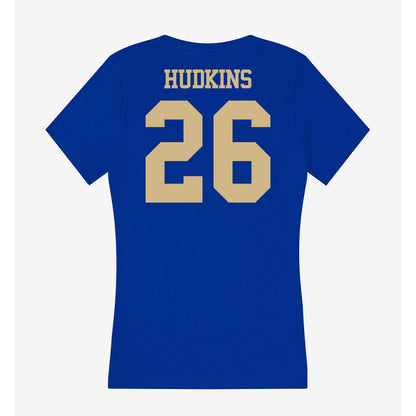 Tulsa - NCAA Women's Soccer : Avery Hudkins - Women's V-Neck T-Shirt-1