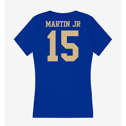 Tulsa - NCAA Men's Basketball : KJ Martin Jr - Women's V-Neck T-Shirt-1