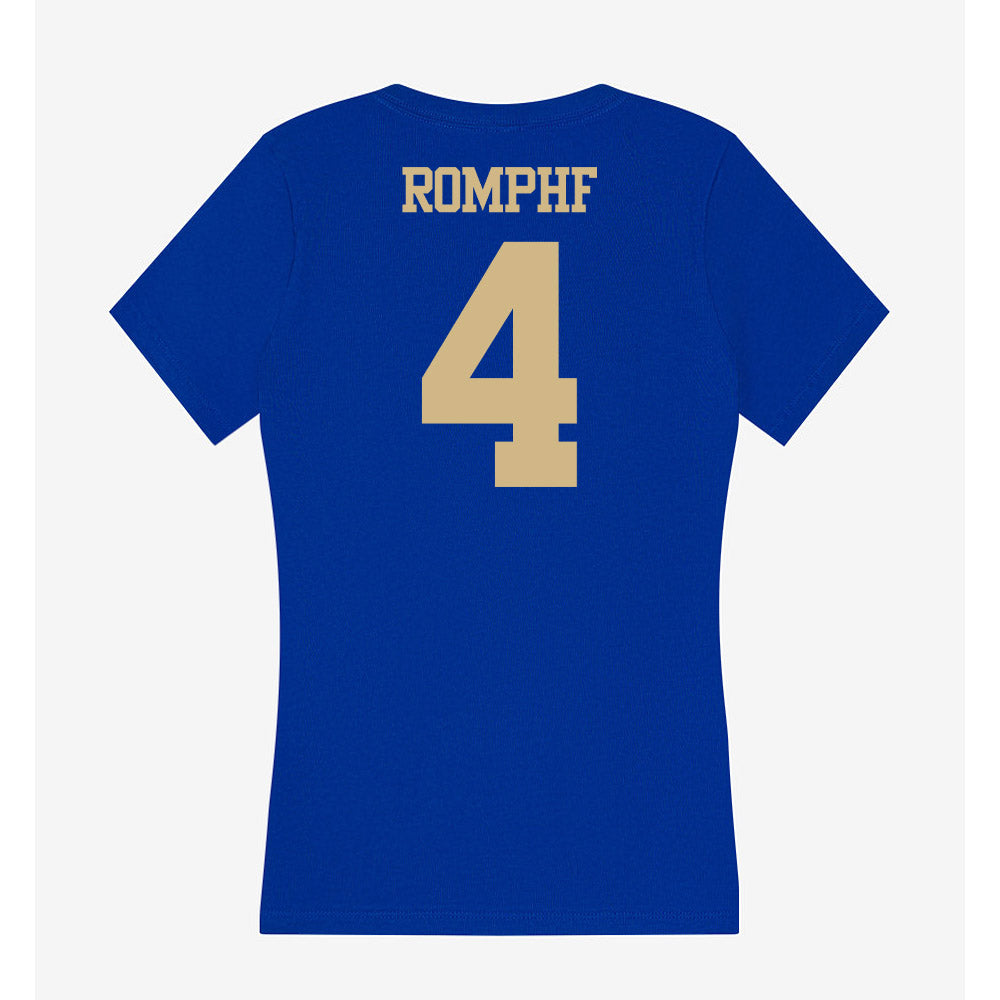 Tulsa - NCAA Football : Anthony Romphf - Women's V-Neck T-Shirt-1