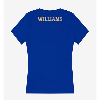Tulsa - NCAA Men's Track & Field : Jayden Williams - Women's V-Neck T-Shirt-1