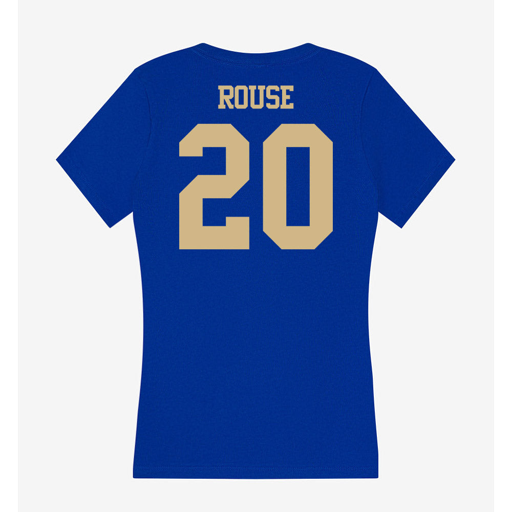 Tulsa - NCAA Softball : Elle Rouse - Women's V-Neck T-Shirt-1