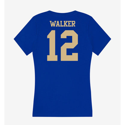 Tulsa - NCAA Football : Shane Walker - Women's V-Neck T-Shirt-1