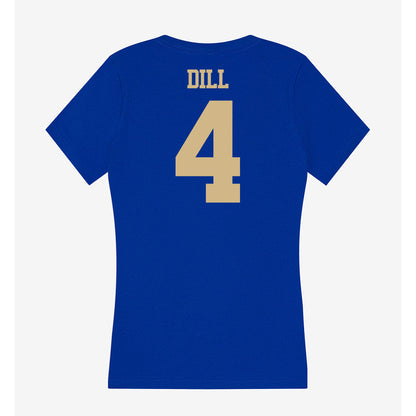Tulsa - NCAA Softball : Annika Dill - Women's V-Neck T-Shirt-1