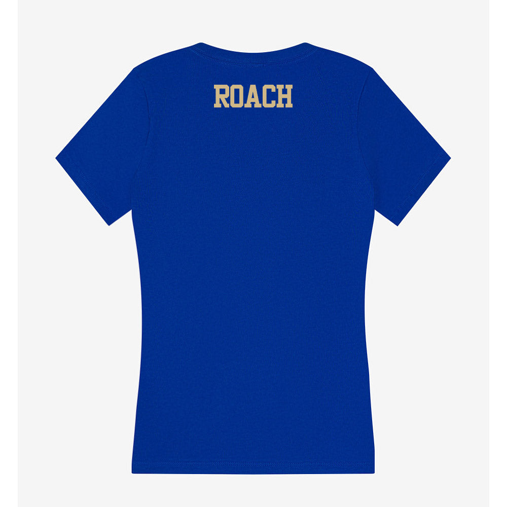 Tulsa - NCAA Women's Golf : Madison Roach - Women's V-Neck T-Shirt-1