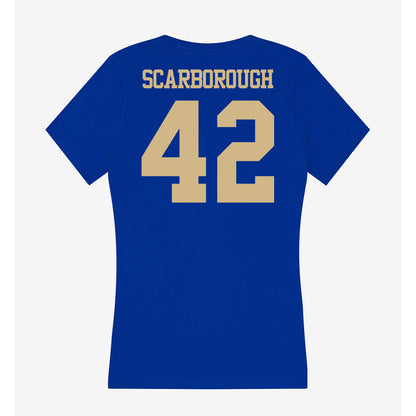 Tulsa - NCAA Softball : Aliya Scarborough - Women's V-Neck T-Shirt-1