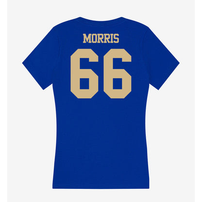 Tulsa - NCAA Football : Will Morris - Women's V-Neck T-Shirt-1