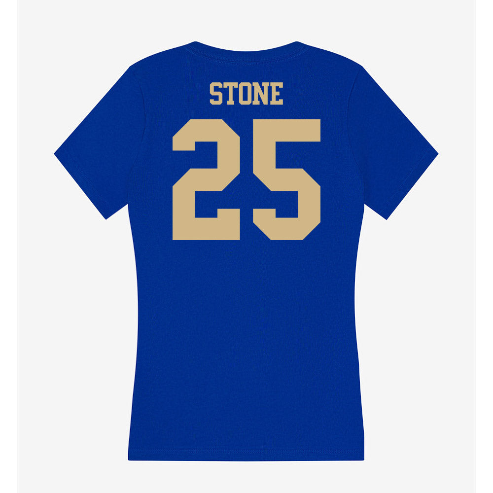 Tulsa - NCAA Football : Sam Stone - Women's V-Neck T-Shirt-1