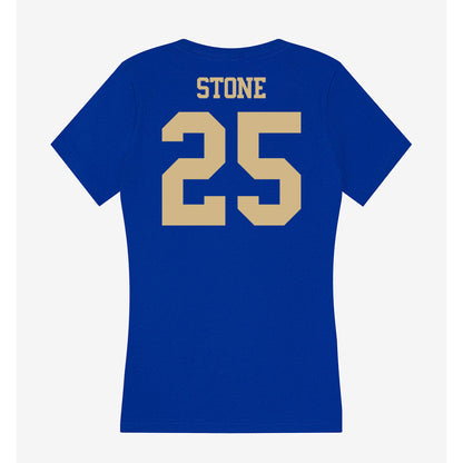 Tulsa - NCAA Football : Sam Stone - Women's V-Neck T-Shirt-1