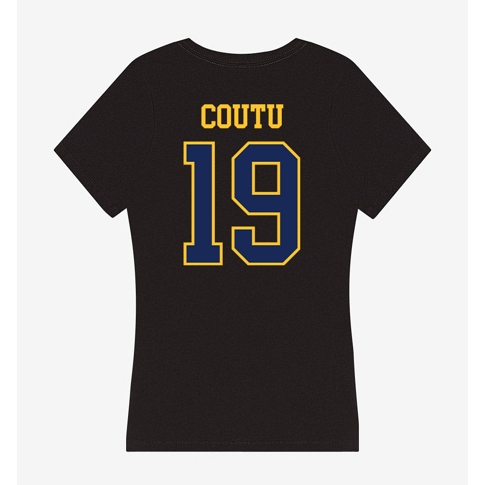 Marquette - NCAA Men's Lacrosse : Connor Coutu - Women's V-Neck T-Shirt-1