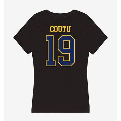 Marquette - NCAA Men's Lacrosse : Connor Coutu - Women's V-Neck T-Shirt-1