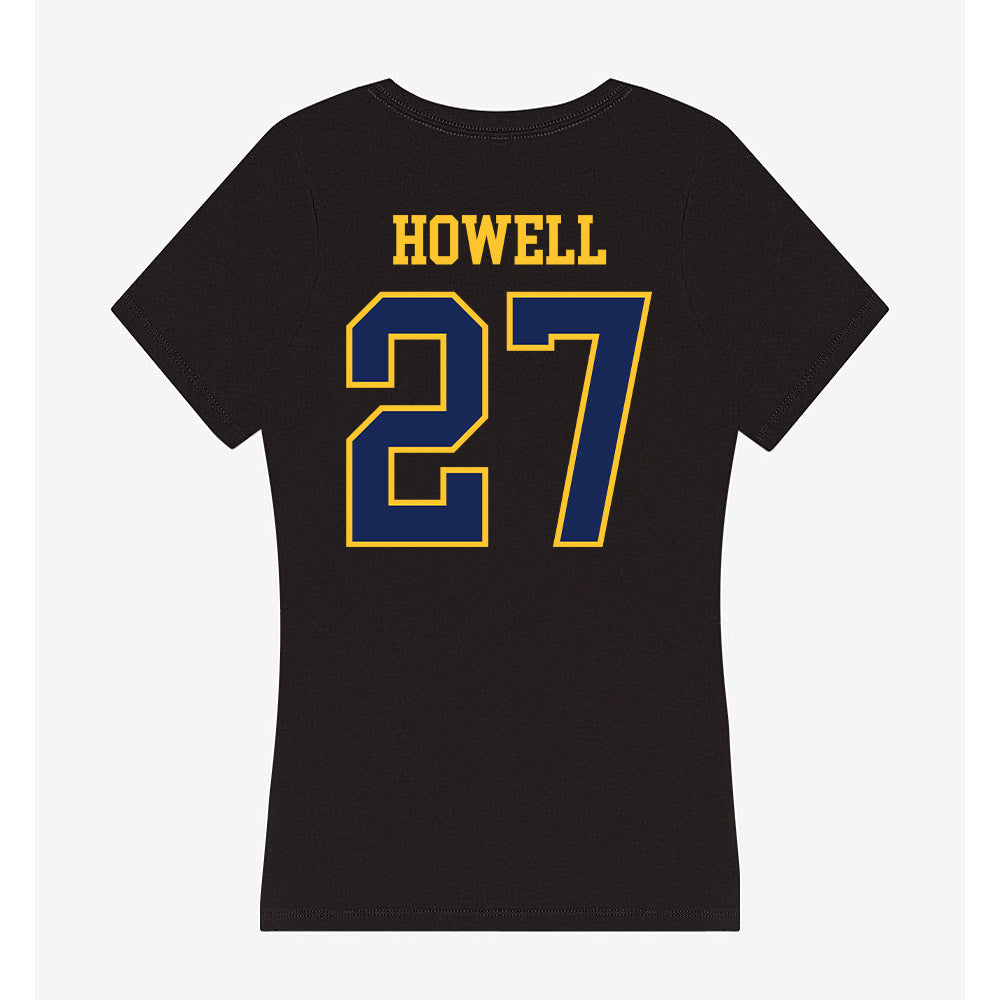 Marquette - NCAA Women's Lacrosse : Jillian Howell - Women's V-Neck T-Shirt-1
