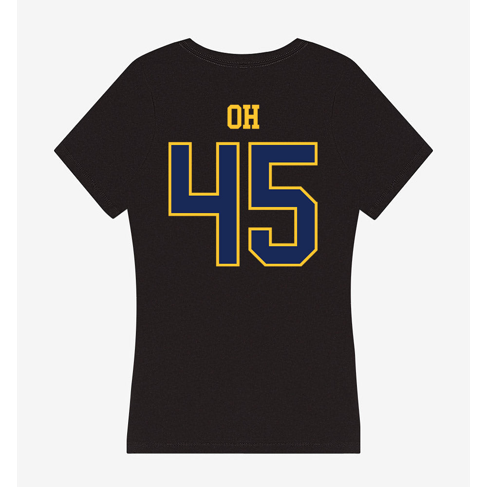 Marquette - NCAA Women's Lacrosse : Mia Oh - Women's V-Neck T-Shirt-1