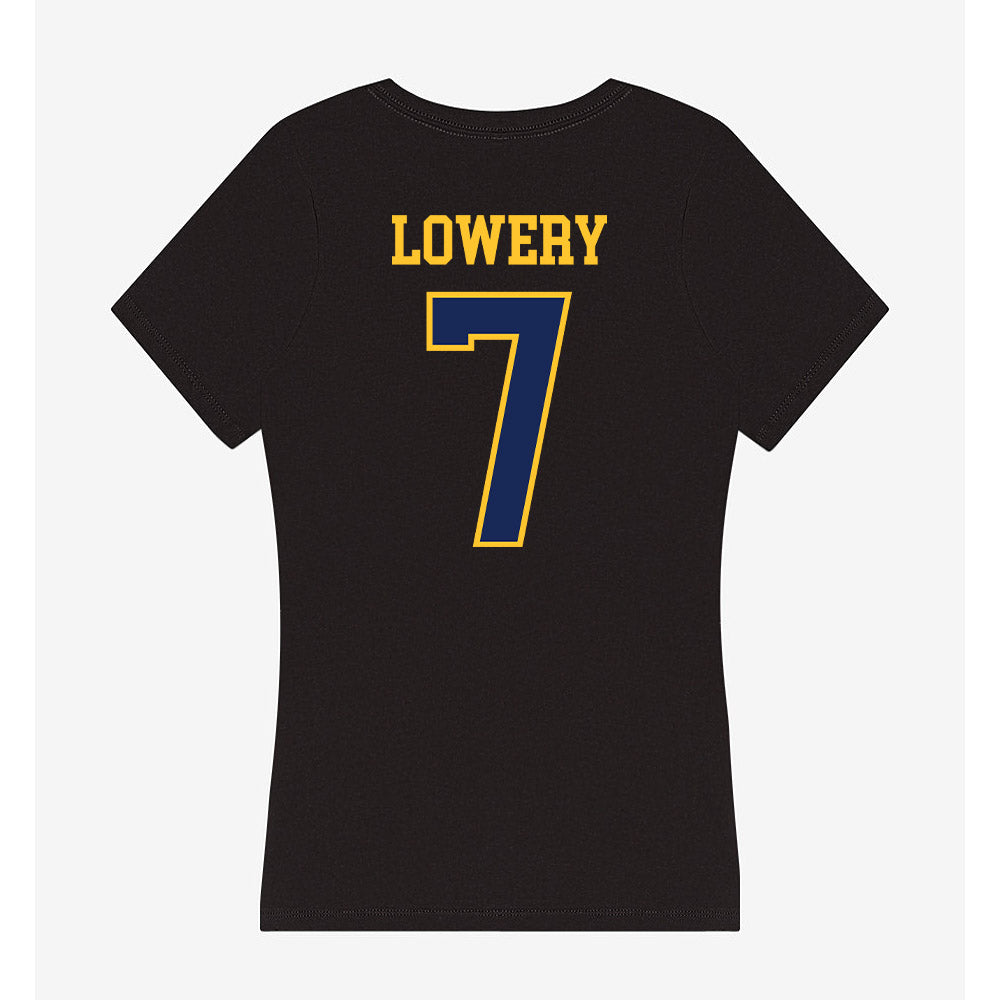 Marquette - NCAA Men's Basketball : Zaide Lowery - Women's V-Neck T-Shirt-1