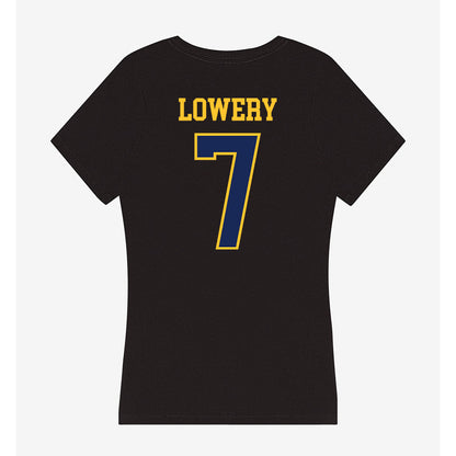Marquette - NCAA Men's Basketball : Zaide Lowery - Women's V-Neck T-Shirt-1
