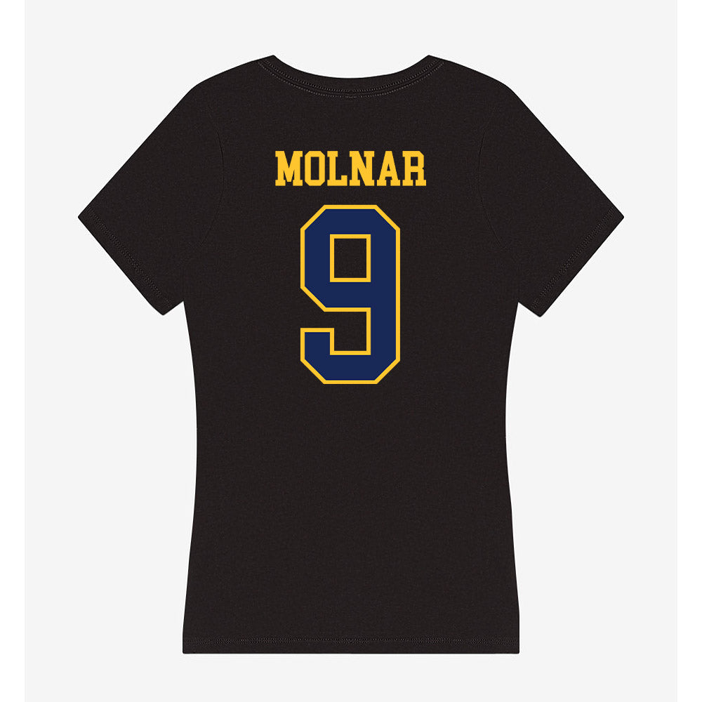 Marquette - NCAA Men's Soccer : Bence Molnar - Women's V-Neck T-Shirt-1