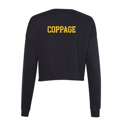 Marquette - NCAA Men's Tennis : Luke Coppage - Women's Cropped Crew Fleece-1