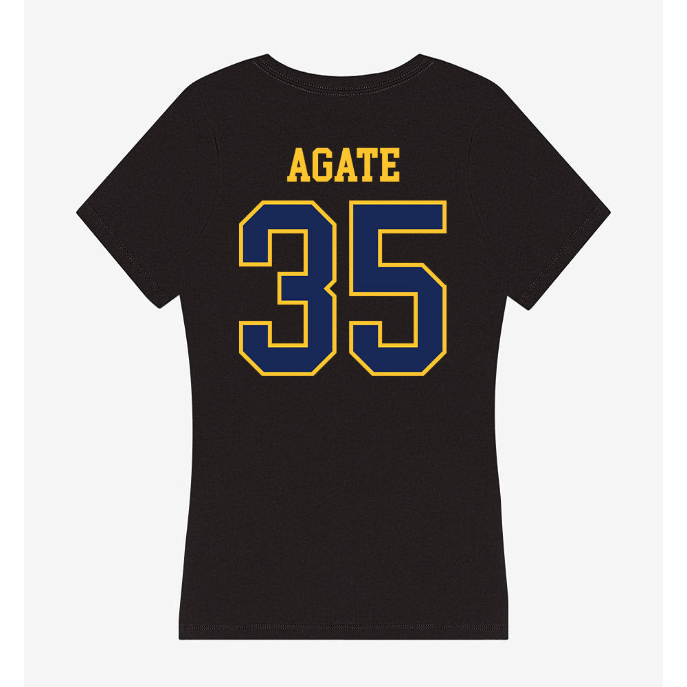 Marquette - NCAA Women's Lacrosse : Eliza Agate - Women's V-Neck T-Shirt-1