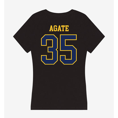 Marquette - NCAA Women's Lacrosse : Eliza Agate - Women's V-Neck T-Shirt-1