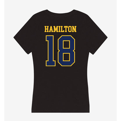 Marquette - NCAA Men's Basketball : Caedin Hamilton - Women's V-Neck T-Shirt-1