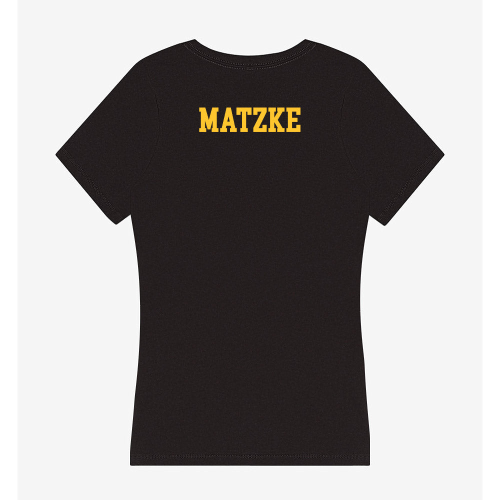 Marquette - NCAA Men's Track & Field : Alex Matzke - Women's V-Neck T-Shirt-1