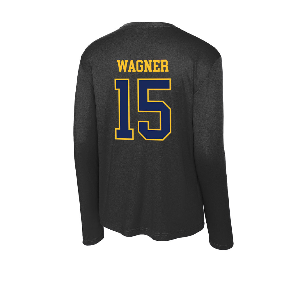 Marquette - NCAA Women's Lacrosse : Eleanor Wagner - Activewear Long Sleeve T-Shirt-1