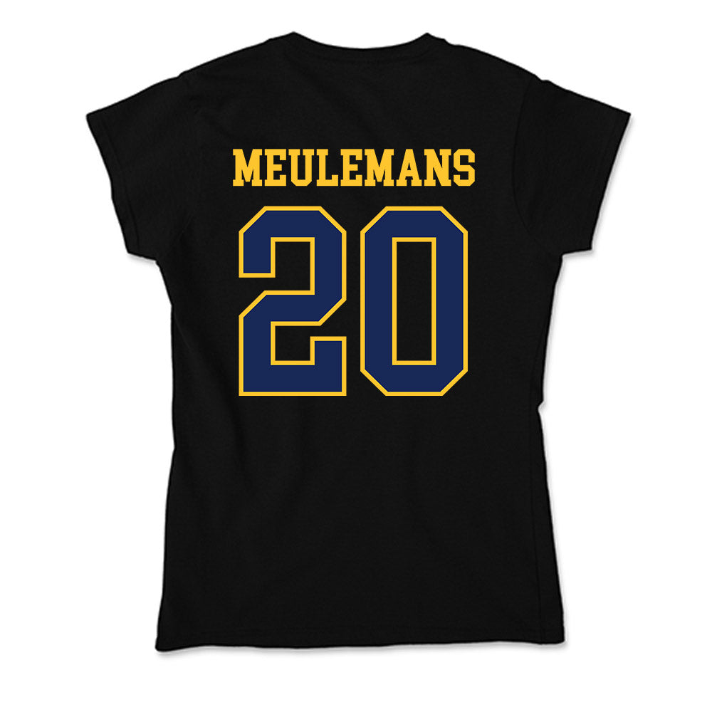 Marquette - NCAA Women's Basketball : Jordan Meulemans - Soft Style Women’s T-Shirt-1