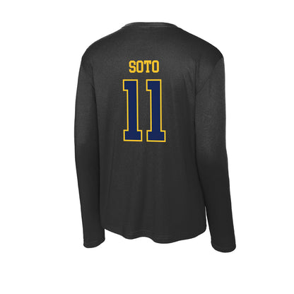 Marquette - NCAA Men's Soccer : Heriberto Soto - Activewear Long Sleeve T-Shirt-1