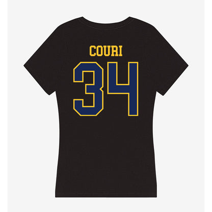 Marquette - NCAA Women's Lacrosse : Emily Couri - Women's V-Neck T-Shirt-1