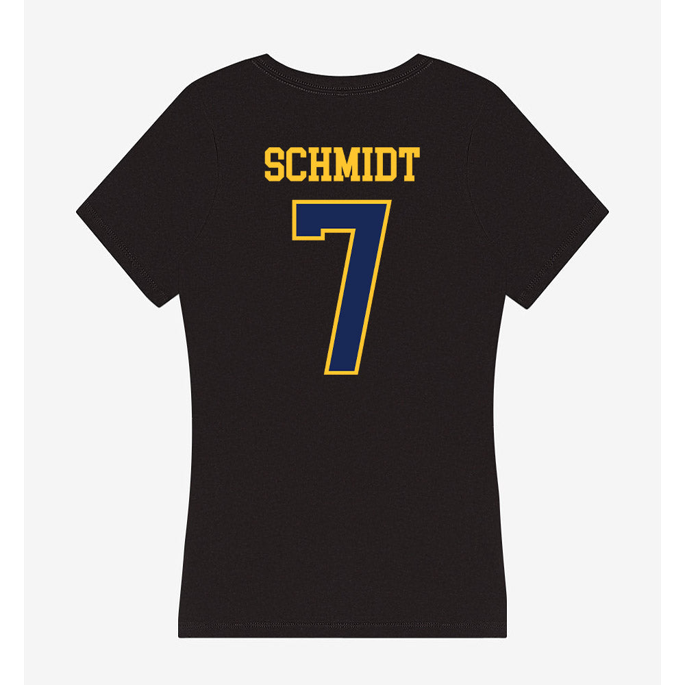 Marquette - NCAA Women's Volleyball : Keira Schmidt - Women's V-Neck T-Shirt-1