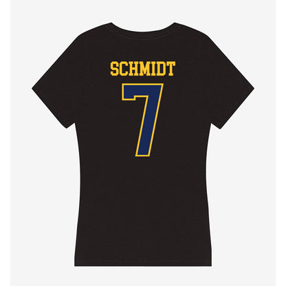 Marquette - NCAA Women's Volleyball : Keira Schmidt - Women's V-Neck T-Shirt-1