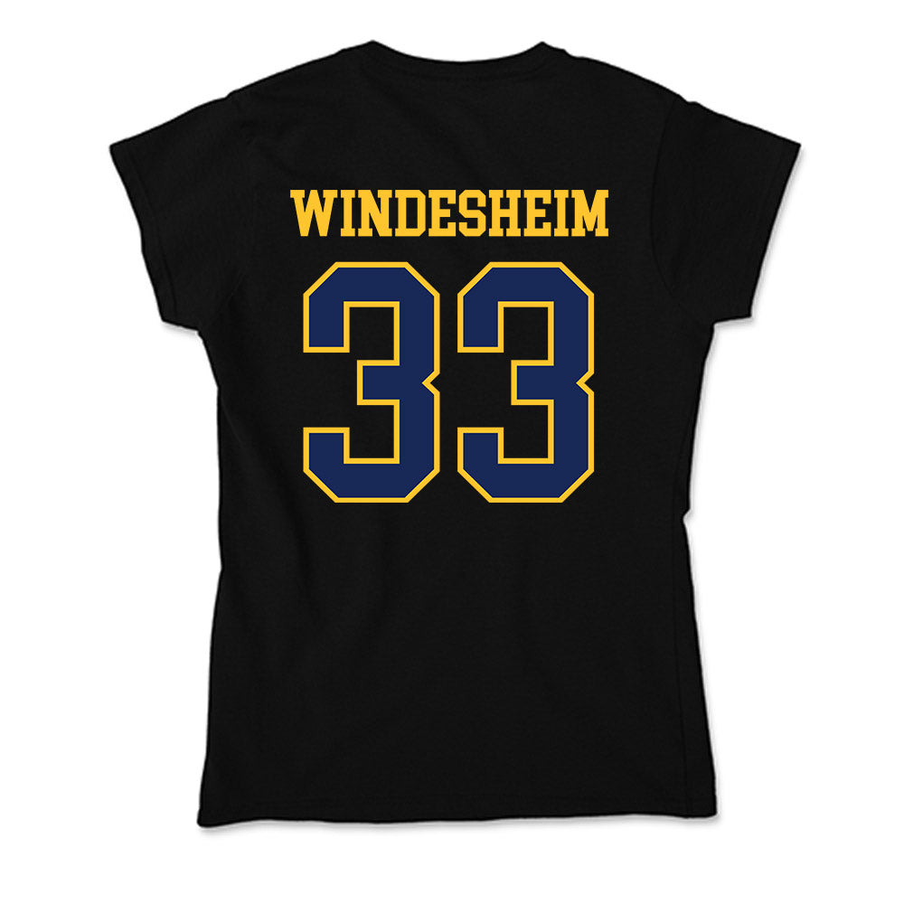 Marquette - NCAA Women's Lacrosse : Gabby Windesheim - Soft Style Women’s T-Shirt-1
