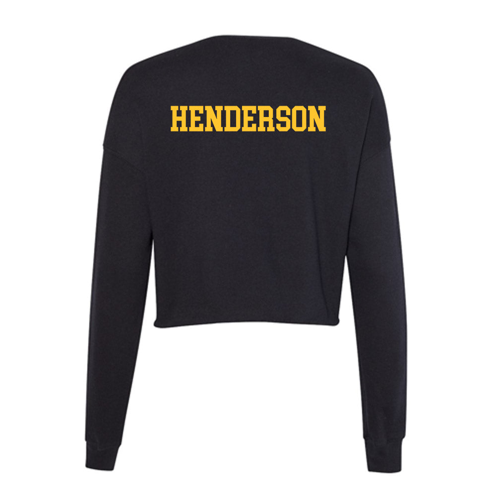 Marquette - NCAA Women's Track & Field : Vanessa Henderson - Women's Cropped Crew Fleece-1