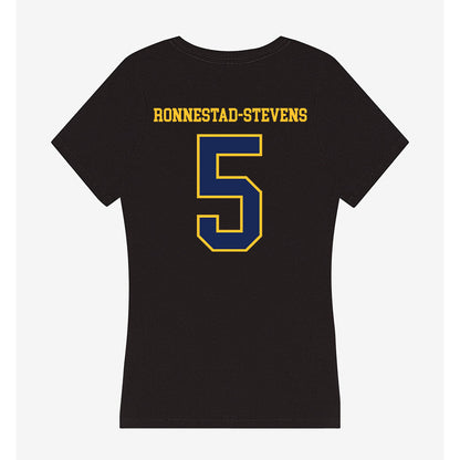 Marquette - NCAA Men's Soccer : Tristan Ronnestad-Stevens - Women's V-Neck T-Shirt-1