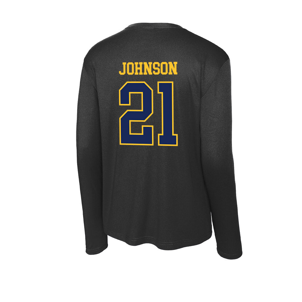 Marquette - NCAA Men's Lacrosse : Bradley Johnson - Activewear Long Sleeve T-Shirt-1