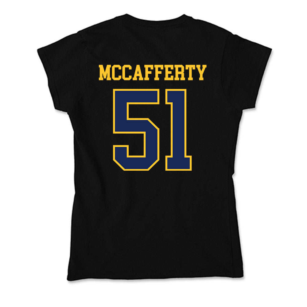 Marquette - NCAA Men's Lacrosse : Easton McCafferty - Soft Style Women’s T-Shirt-1