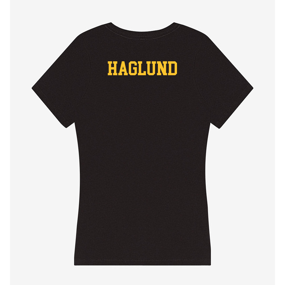 Marquette - NCAA Women's Cross Country : Paige Haglund - Women's V-Neck T-Shirt-1
