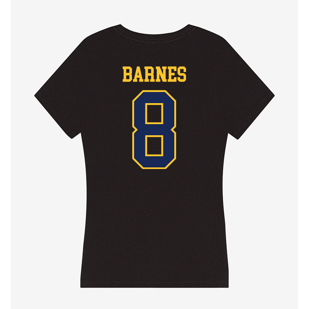 Marquette - NCAA Women's Basketball : JJ Barnes - Women's V-Neck T-Shirt-1